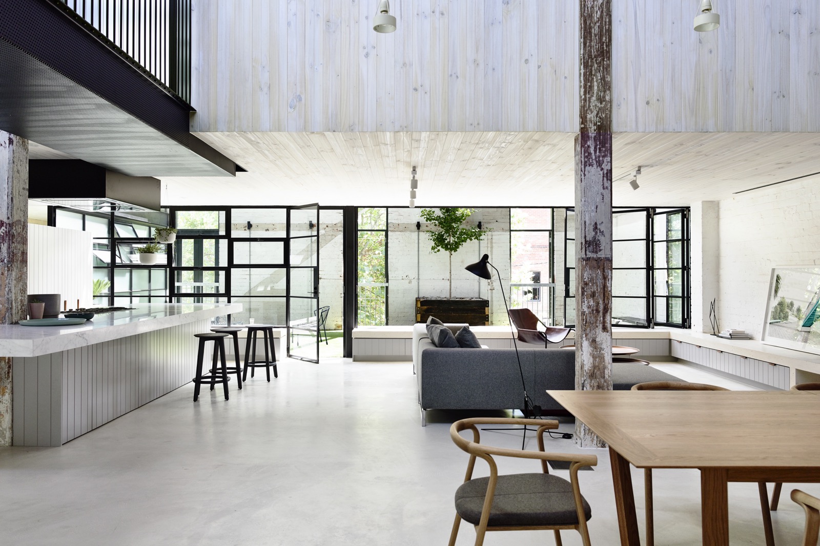 Modern Industrial Residence - Fitzroy, Melbourne